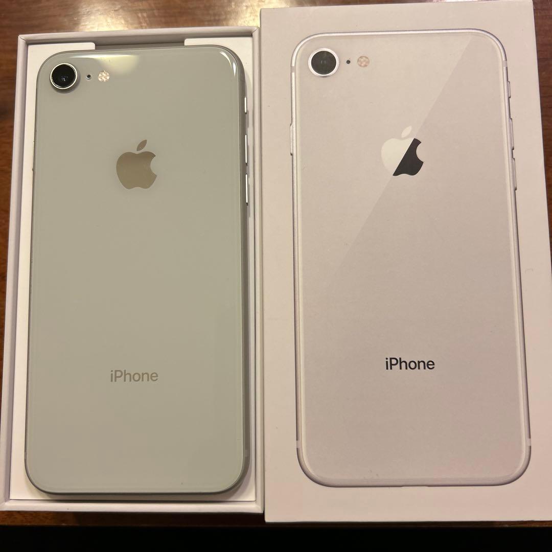 iPhone８　本体 ホワイト　64GB