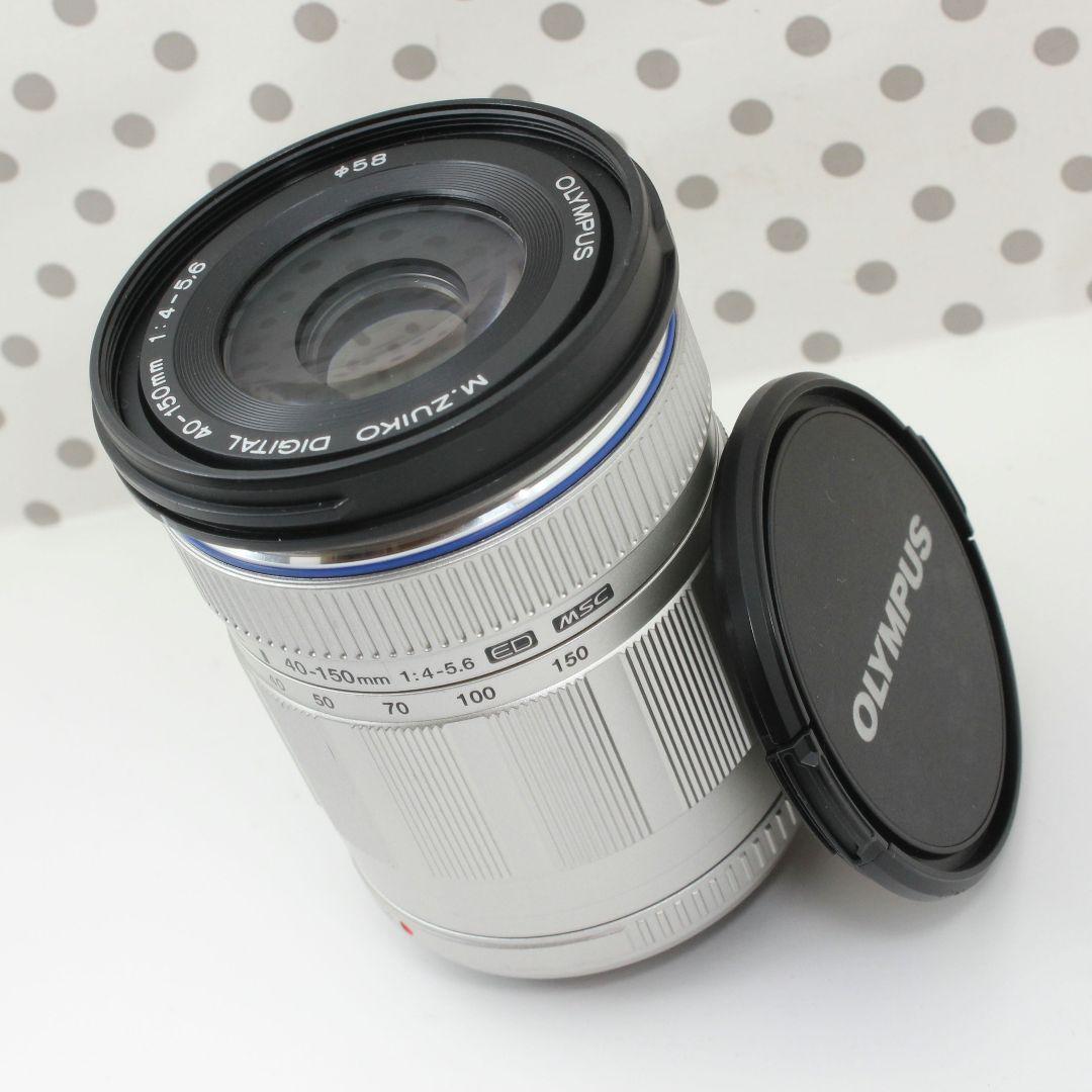 ❤送料無料 匿名配送❤ オリンパス 望遠ズームレンズ シルバー