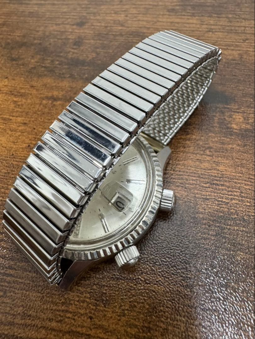 激レア シチズン ALDS 51301a-Y 銀文字盤 稼働 デッドストック