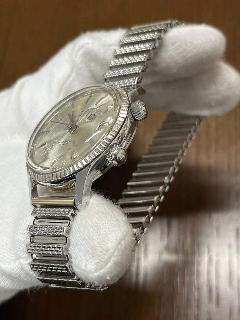 激レア シチズン ALDS 51301a-Y 銀文字盤 稼働 デッドストック