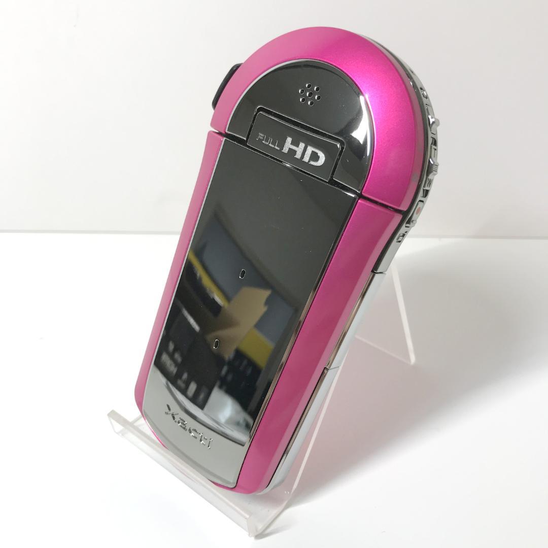 【未使用】SANYO Xacti ザクティ DMX-CS1 ピンク ビデオカメラ