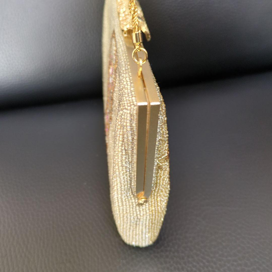 【美品】ビーズバッグ ハンドバッグ　和装洋装　アンティーク　ヴィンテージ2WAY