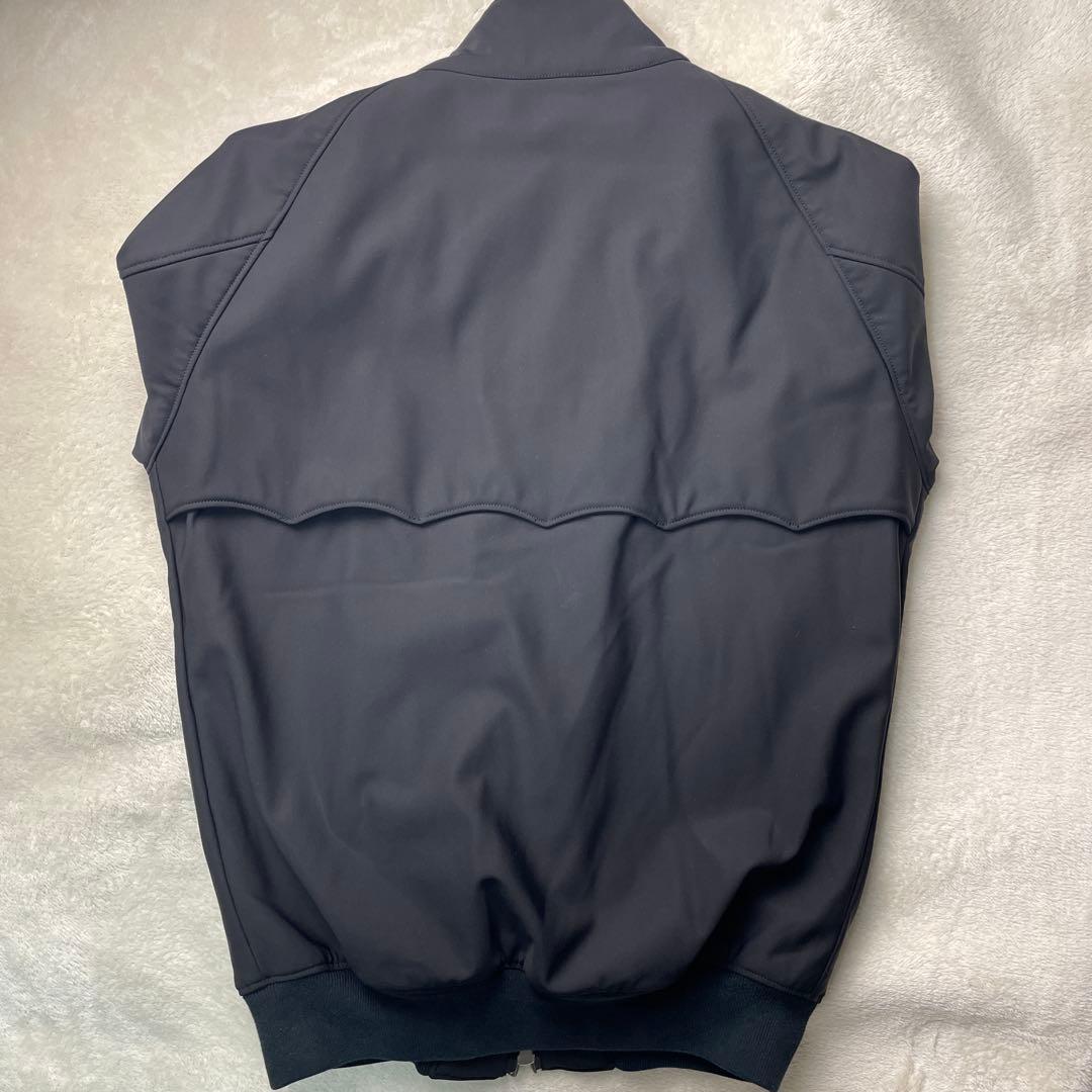 極美品 バラクータ baracutaブルゾン フリース 起毛 ナイロン 黒 38