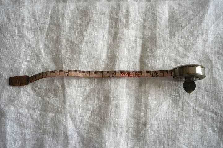古道具　巻尺　アンティーク