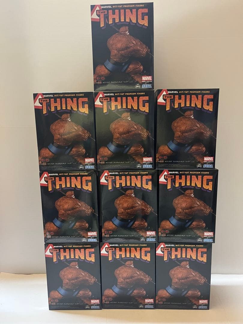 未開封10　MARVEL ACT/CUT フィギュア The Thing シング