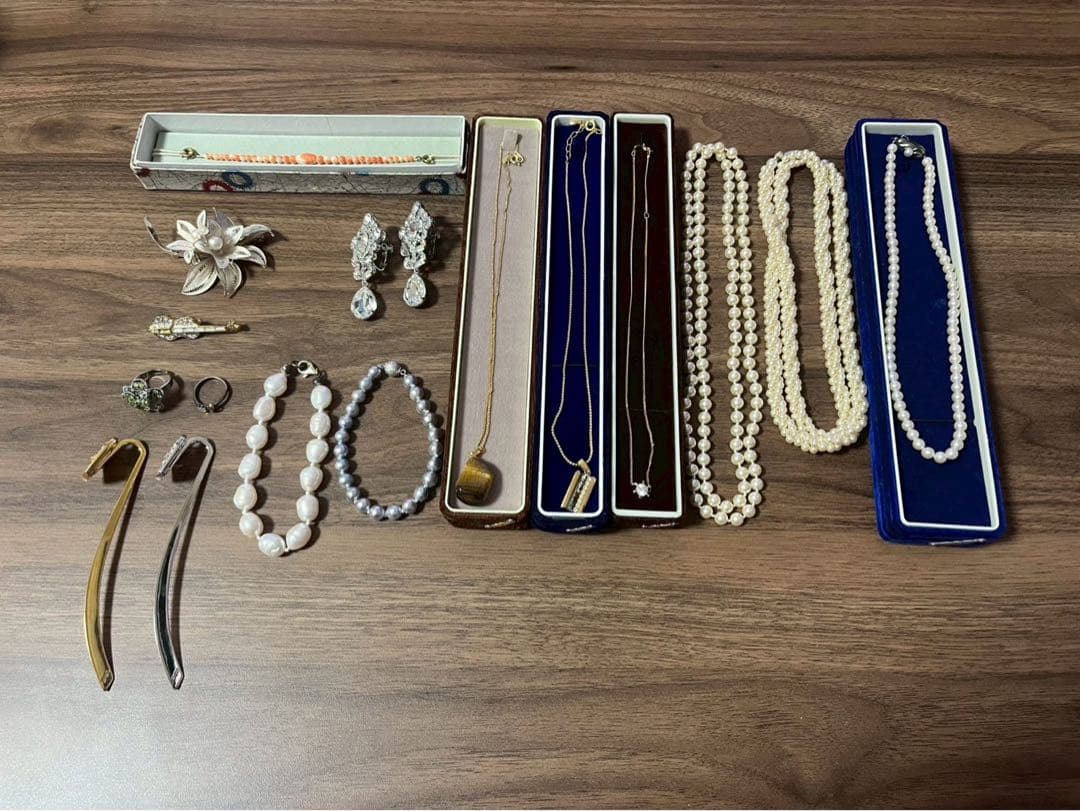 10★遺品整理★パールネックレス★指輪★ブレスレットなど