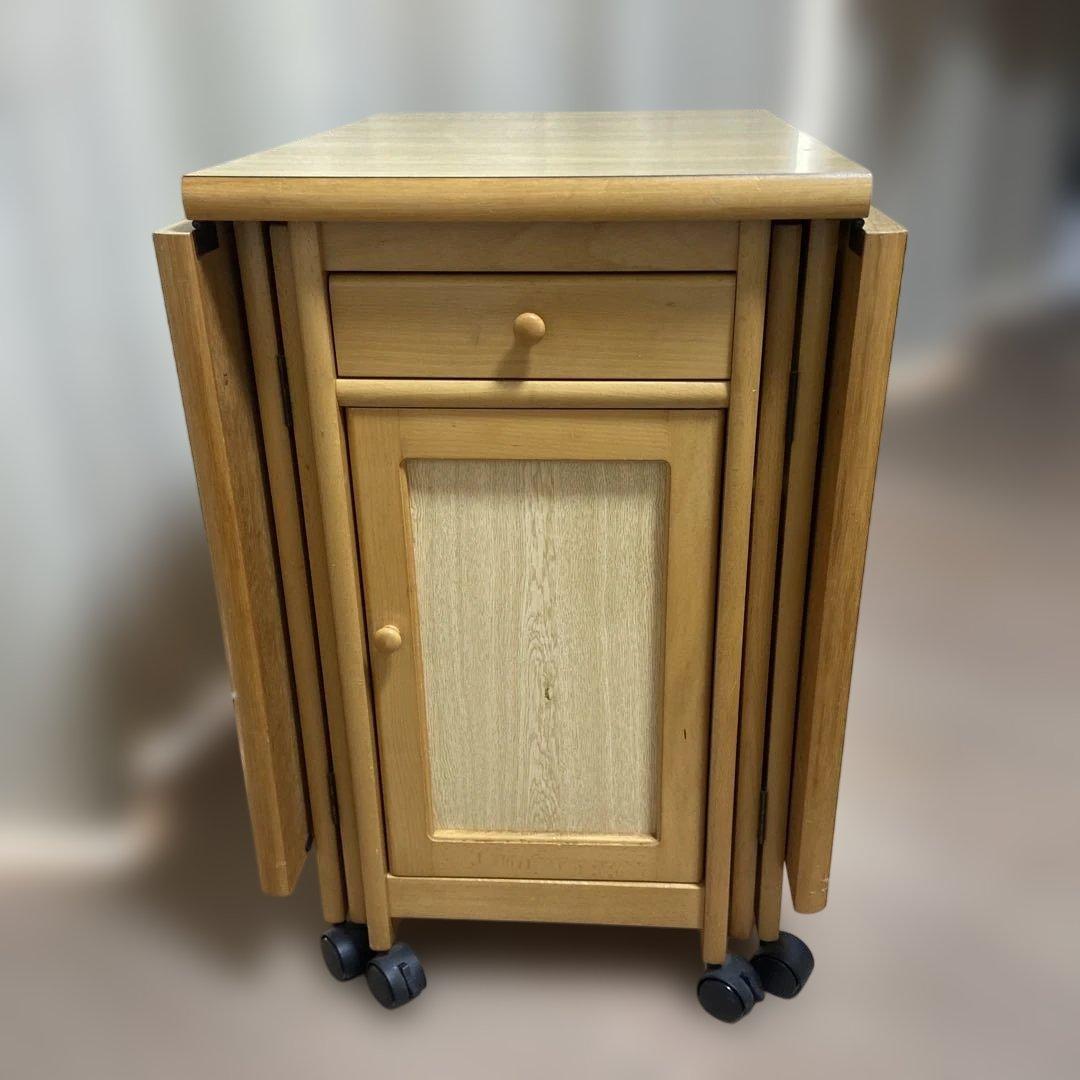 折りたたみミシン収納デスク