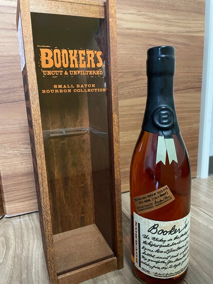 ブッカーズ 2025 バーボンウイスキー 750ml 専用木箱BOX
