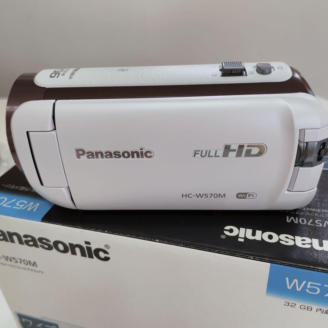 【美品】Panasonic HC-W570M ビデオカメラ 本体