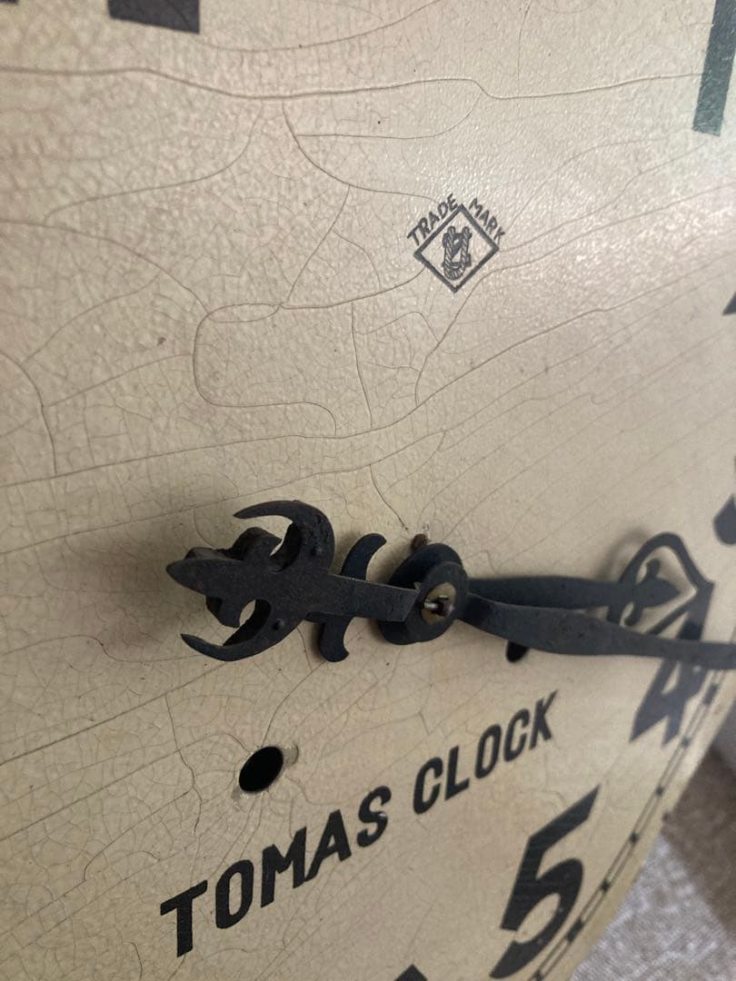 TOMAS CLOCK ヴィンテージ 壁掛け時計 蔵出し