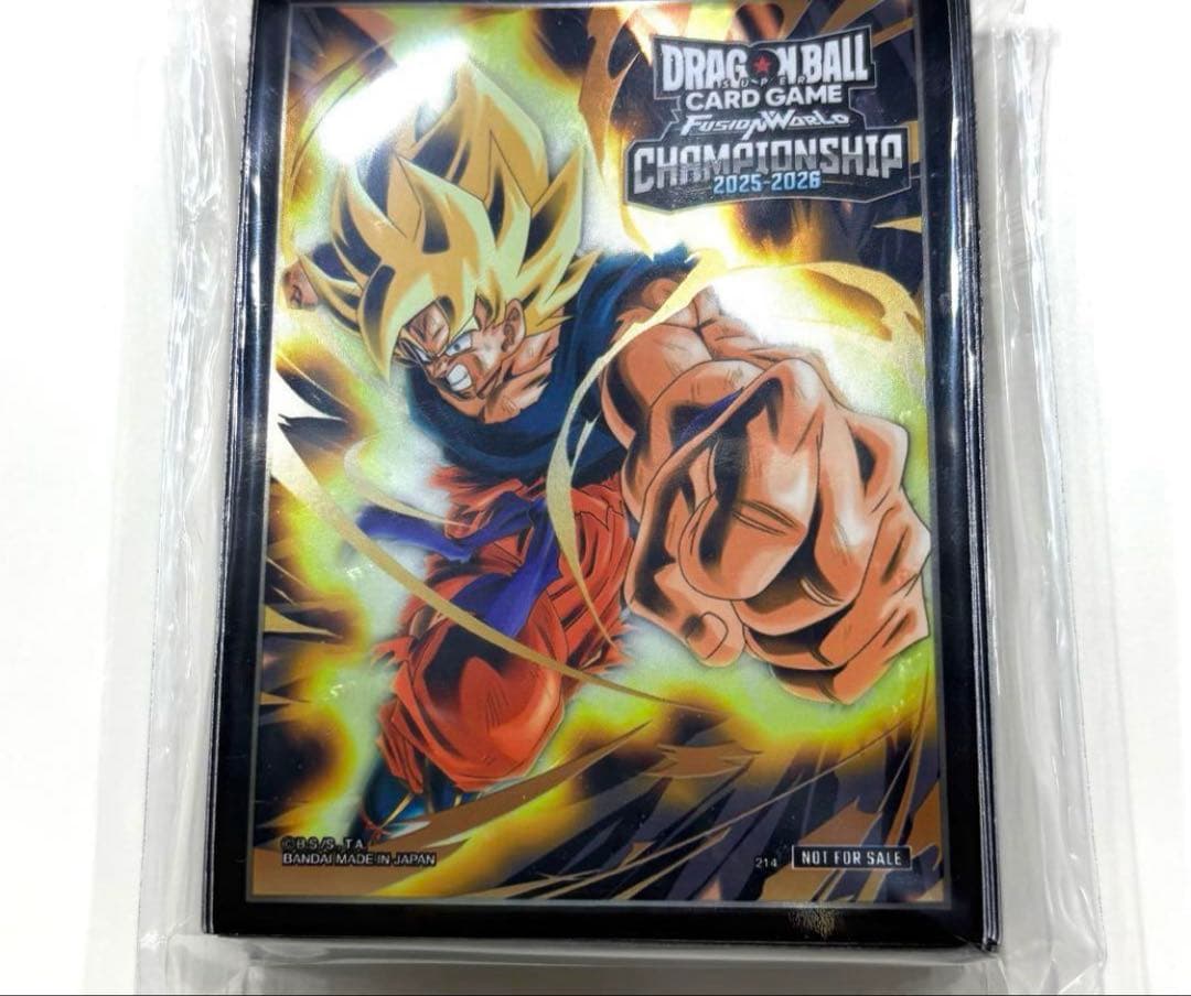 最安値出品 ドラゴンボールフュージョンワールド エリア予選 上位記念品スリーブ