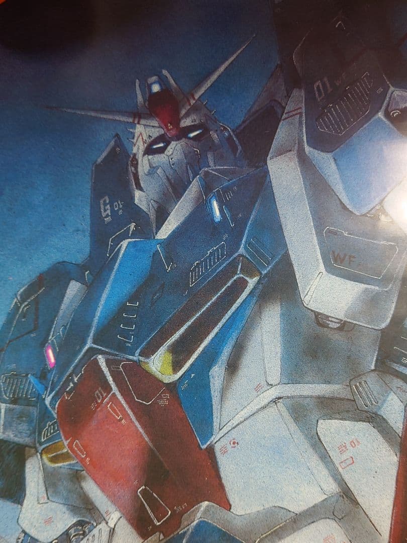 希少品！ 【機動戦士Zガンダム】ポスター　近藤和久 画