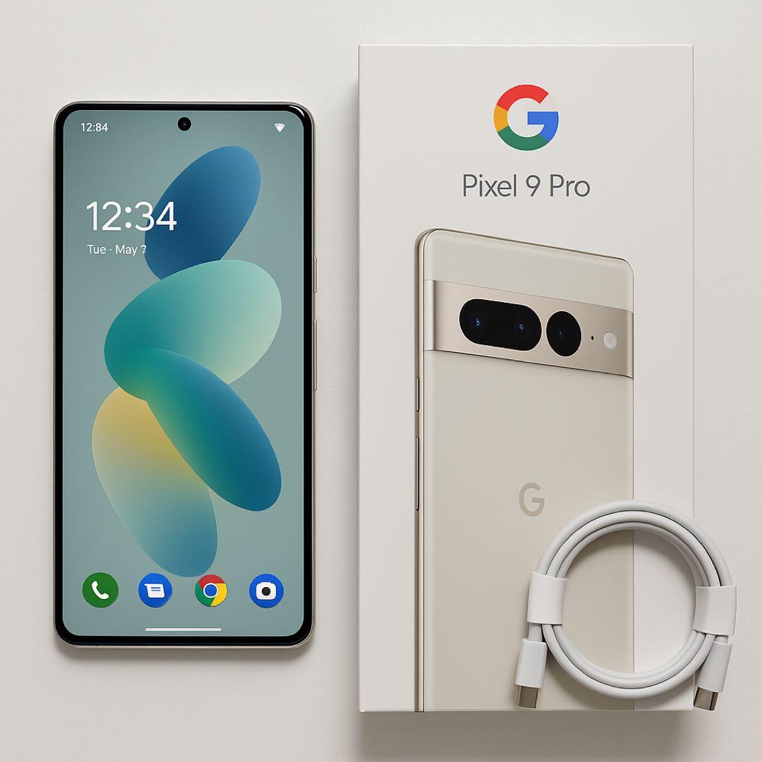 未使用に近いGoogle Pixel 9 pro 128GB