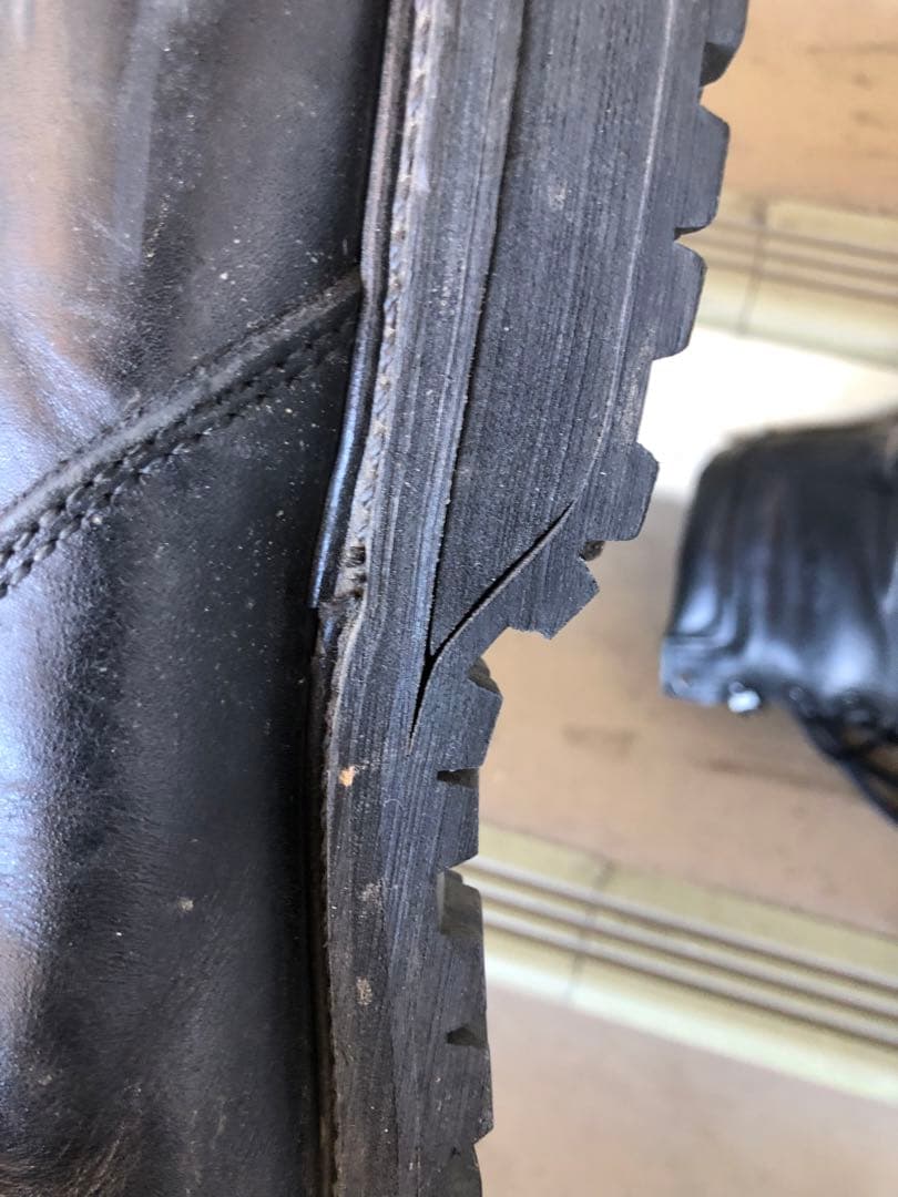 bellevilleベルビルゴアテックGORE-TEX 黒 レザー ハイカット