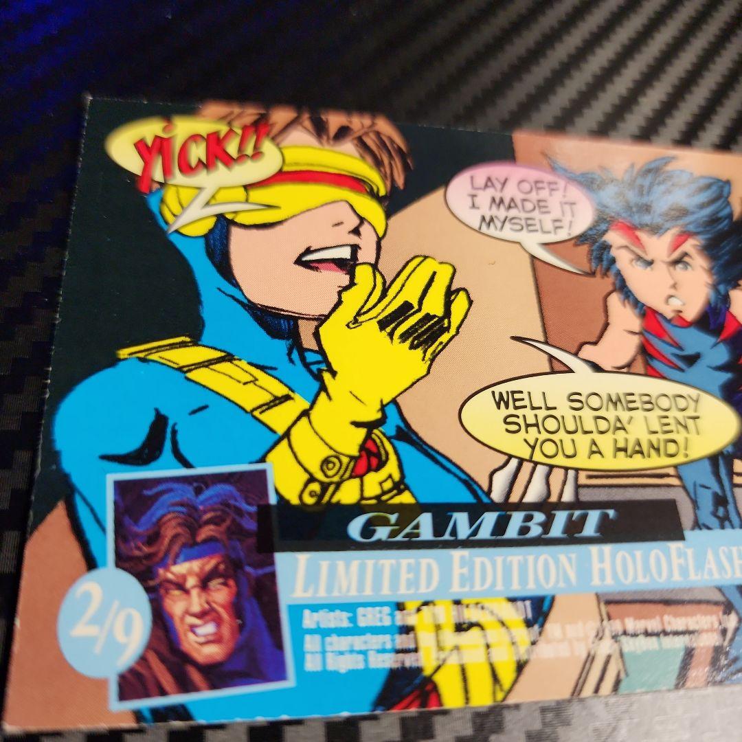 1996 Fleer ultra Marvel X　ホロフラッシュ　ガンビット