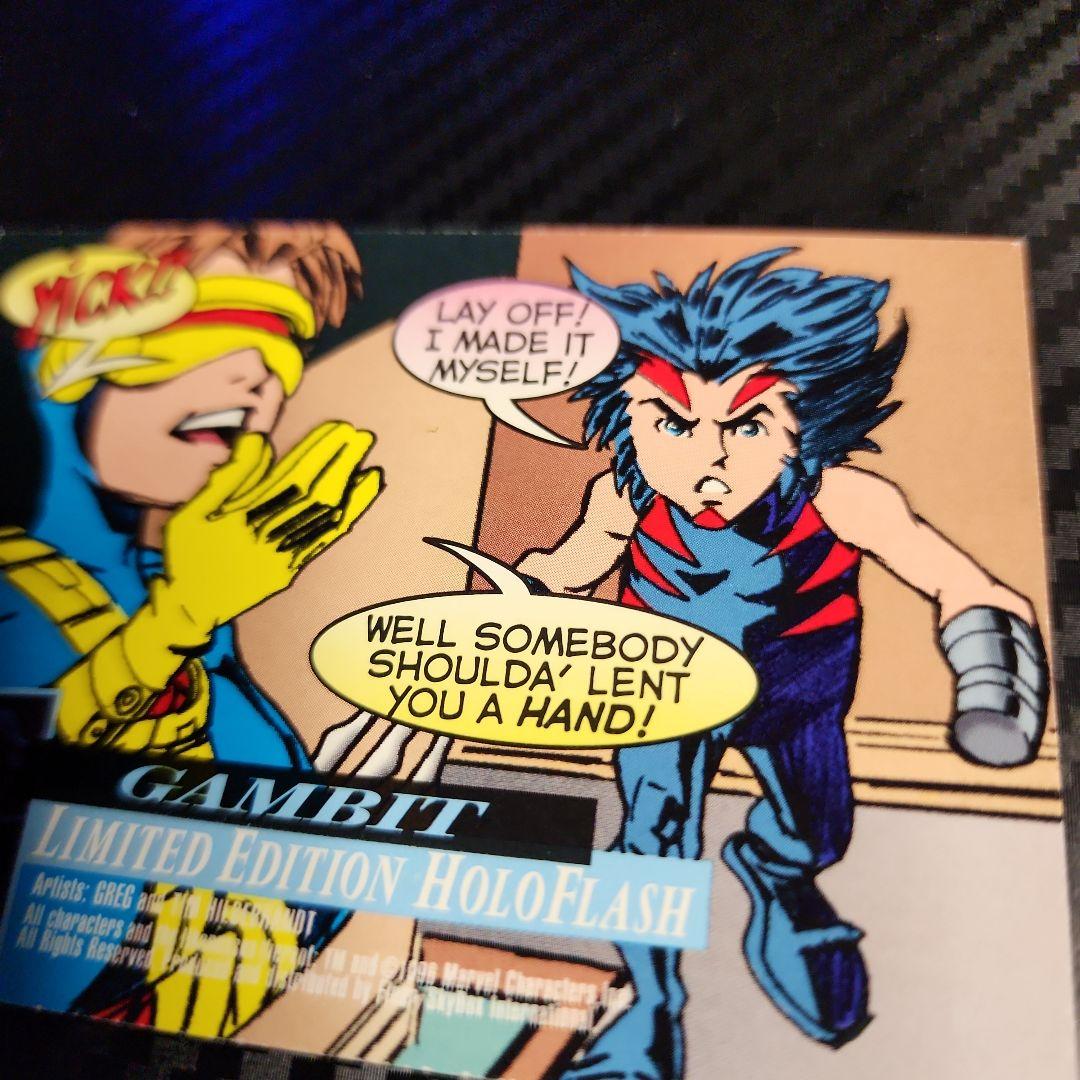 1996 Fleer ultra Marvel X　ホロフラッシュ　ガンビット