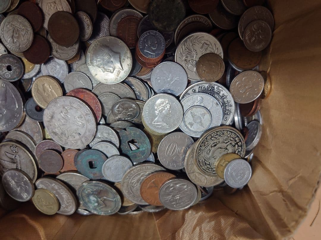 ぜ*ん様 古銭まとめ　約10kg