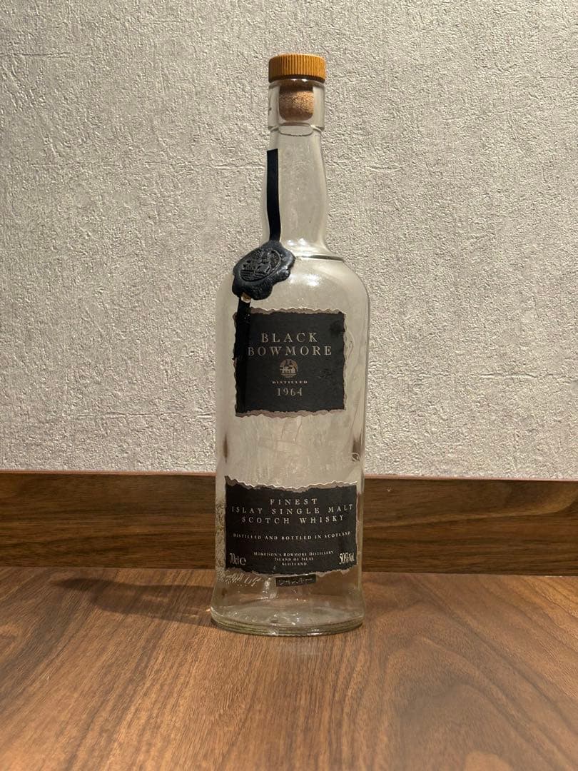 ブラックボウモア【幻のウイスキー】空瓶 ※希少品スコッチウイスキー