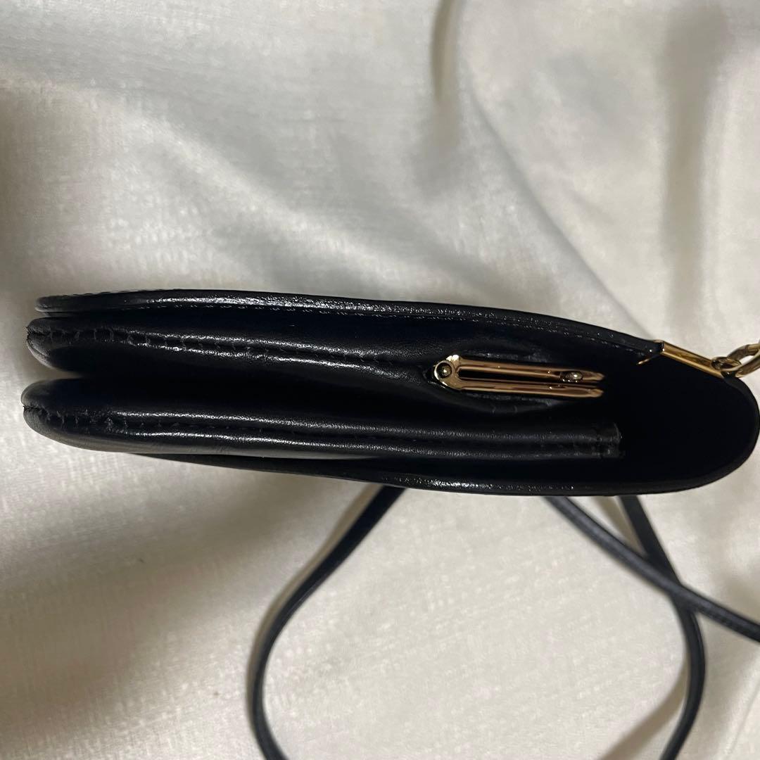 ✨希少美品 KENZO FUKUI 福井謙三 窓 ショルダーバッグ レザー 本革