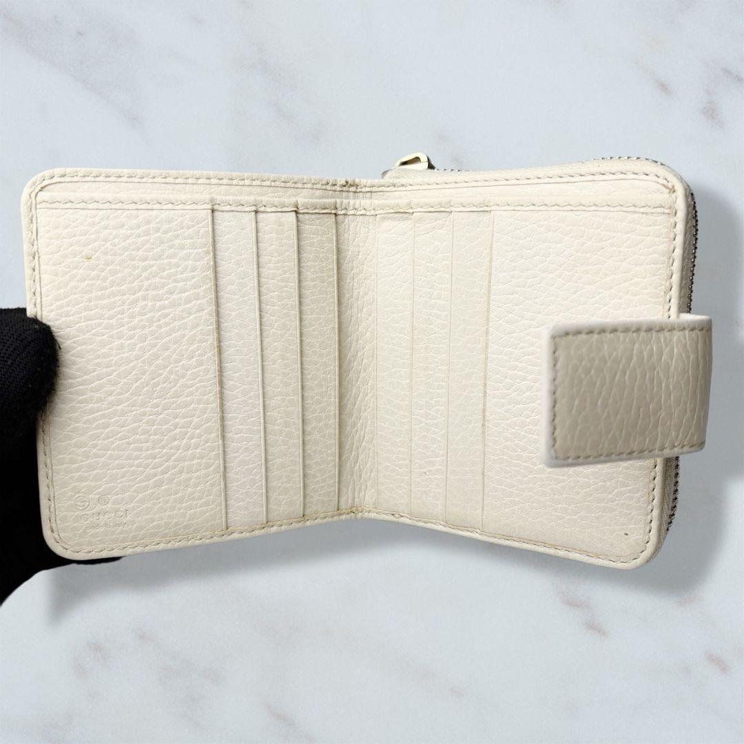 38 GUCCI 二つ折り財布 GGキャンバス xm3