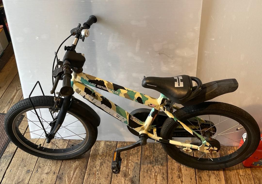 HUMMER　ハマー　子供用自転車　ジュニア　18インチ　カゴ無し　サイクリング