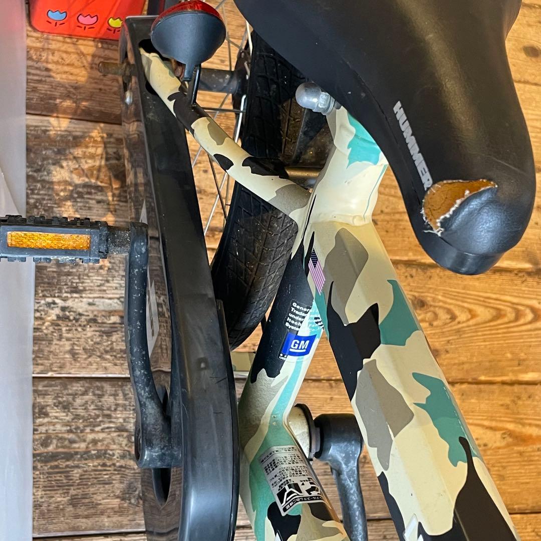 HUMMER　ハマー　子供用自転車　ジュニア　18インチ　カゴ無し　サイクリング