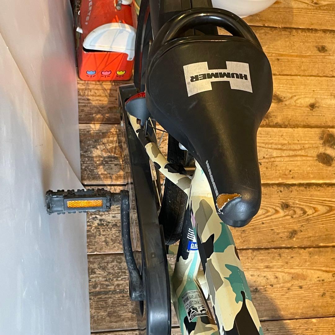 HUMMER　ハマー　子供用自転車　ジュニア　18インチ　カゴ無し　サイクリング