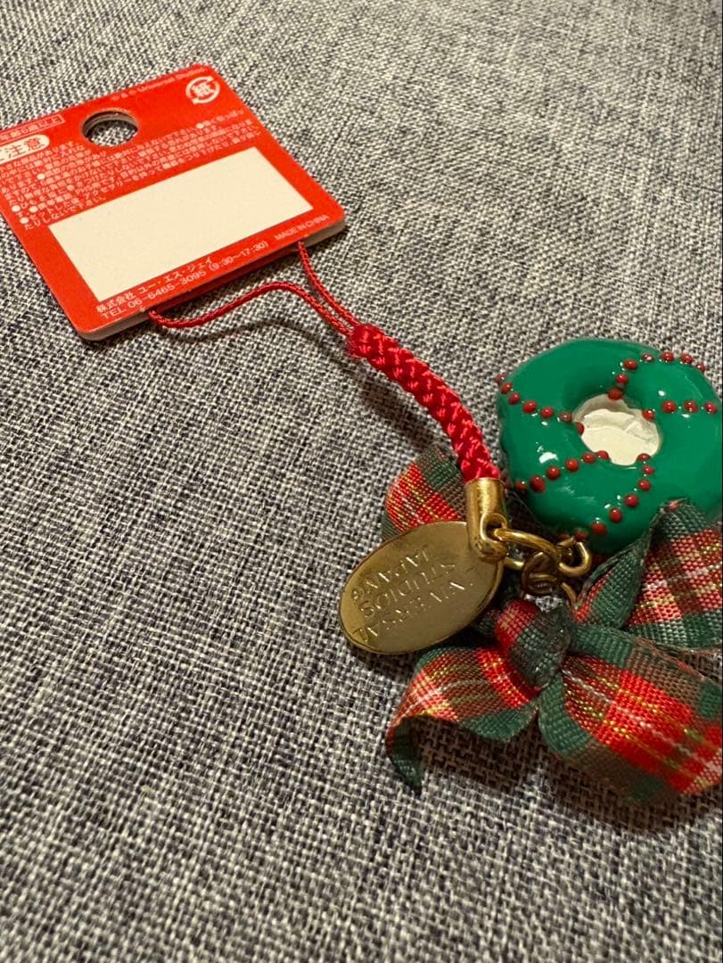 ユニバーサルスタジオジャパン　スヌーピー　ストラップ　クリスマス　USJ