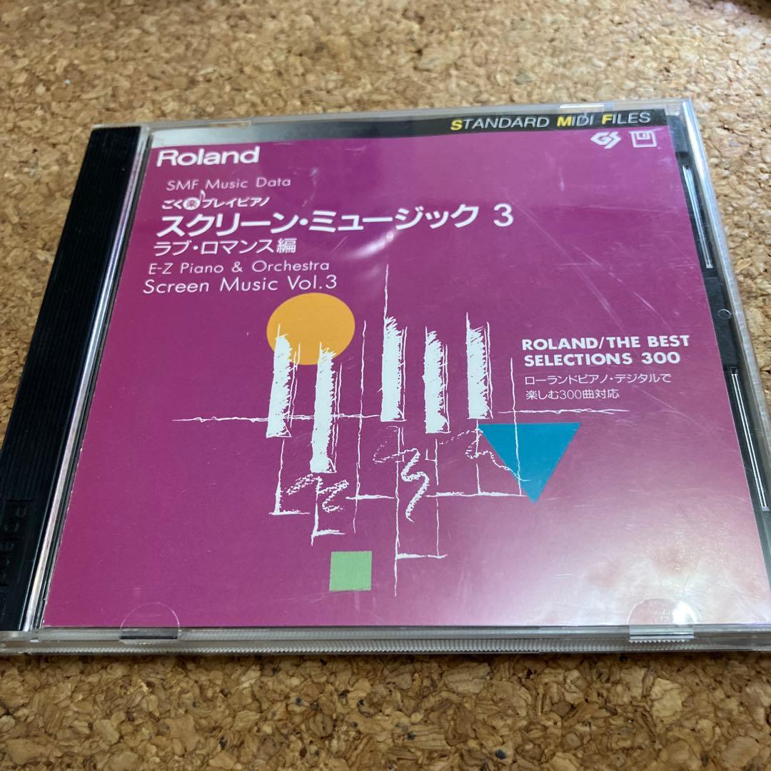DTM・DAW Roland SCREEN MUSIC Vol.3 GS SMF EOS