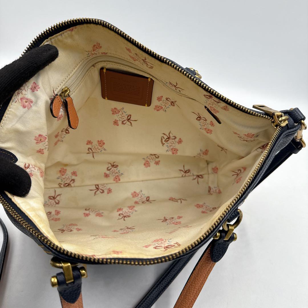 COACH coach コーチ ハンドバッグ ショルダーバッグ デニム
