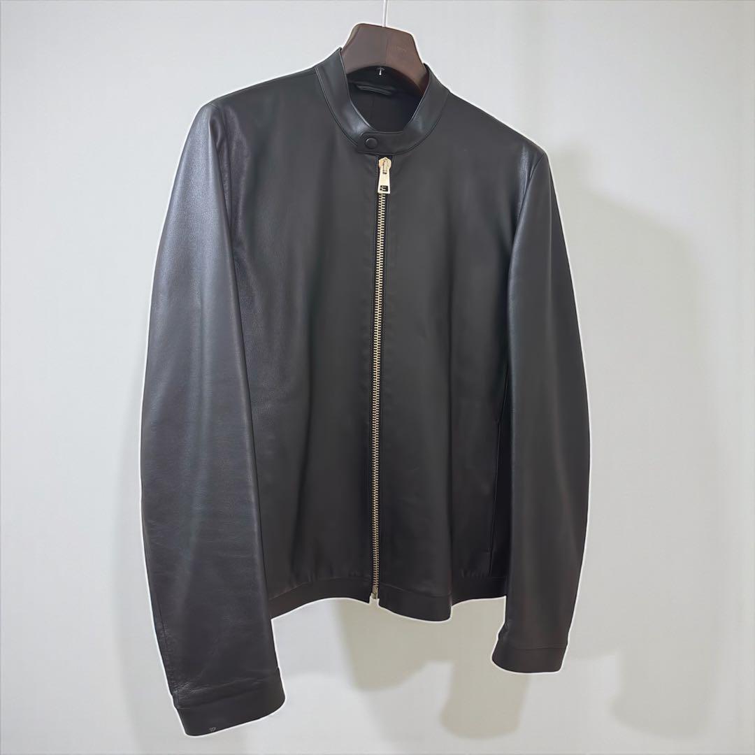 定価15万【CALIBRO 12 】バーニーズ別注 ラムレザー ライダース 美品