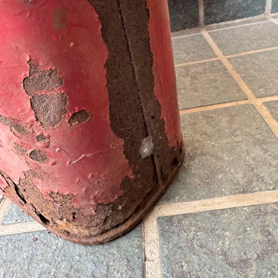 Coca-Cola 赤い金属製クーラー