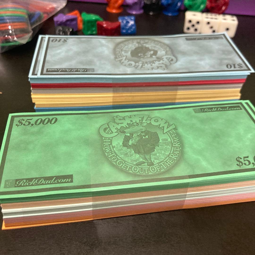 キャッシュフロー101 日本語版 ボードゲーム 金持ち父さん ロバートキヨサキ