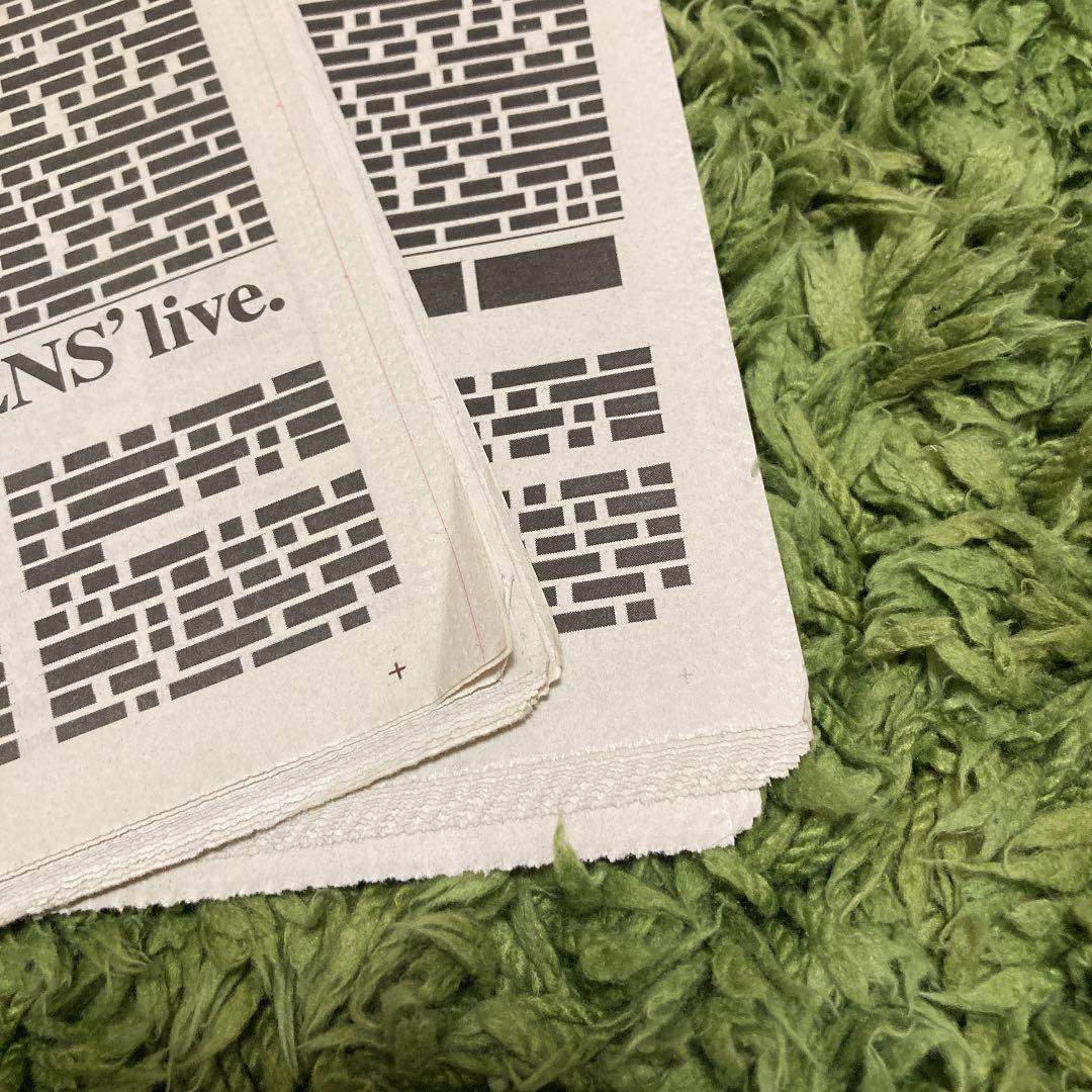 ラーメンズ 第16回公演『TEXT』フライヤー　新聞　アンケート