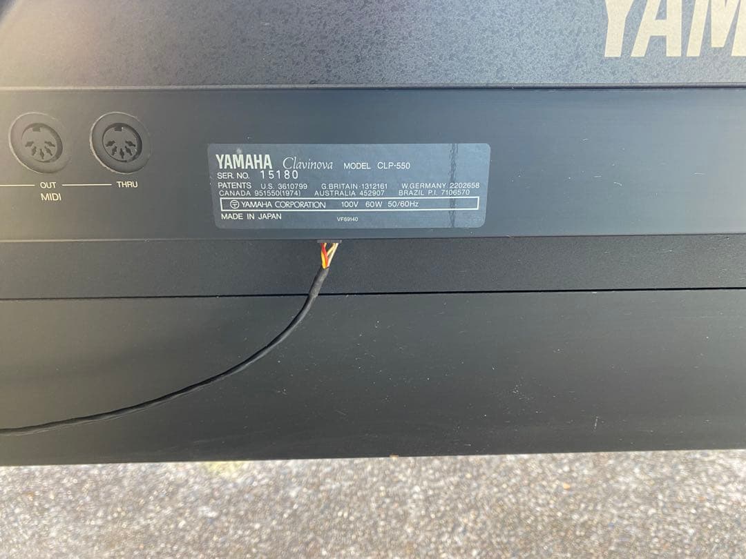 Yamaha Clavinova CLP-550 電子ピアノ 88鍵