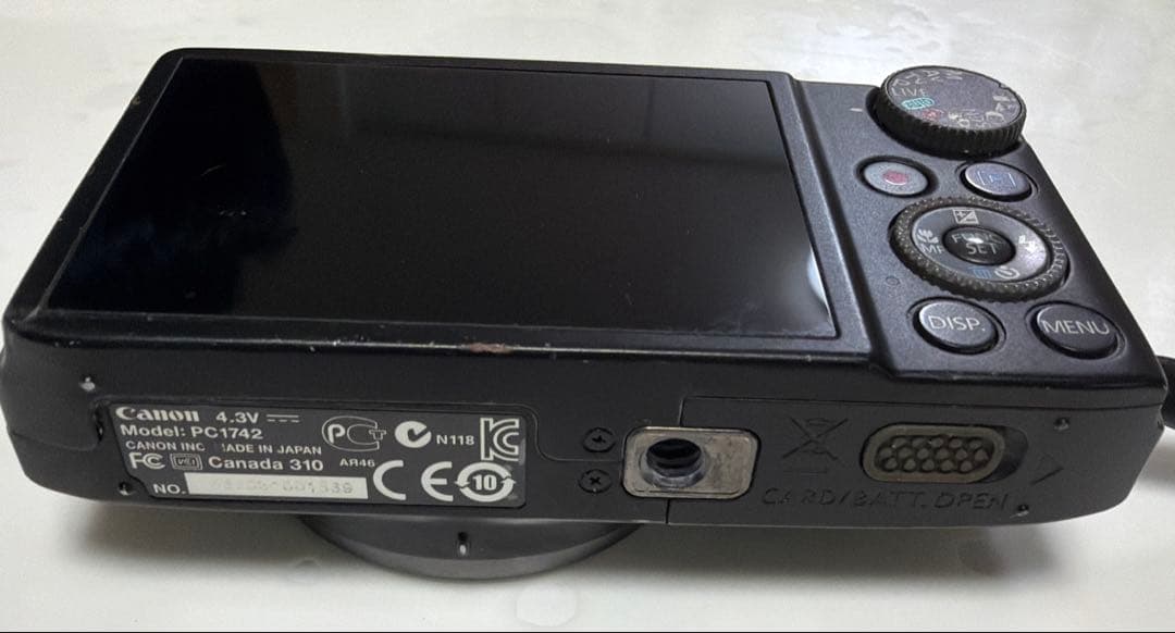 【ジャンク】Canon PowerShot SX260HS デジタルカメラ