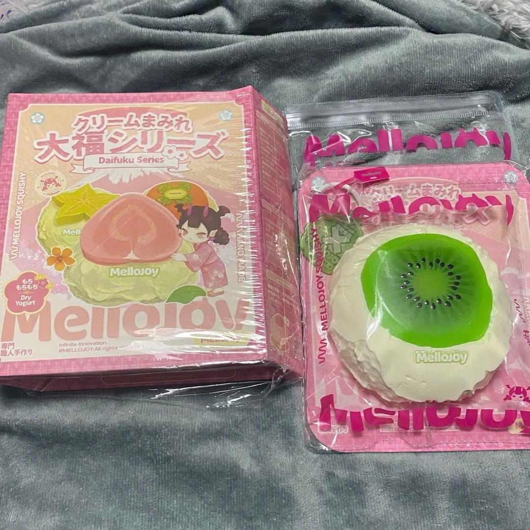 Mellojoy メロジョイ　大福　スクイーズ　キウイ　廃盤