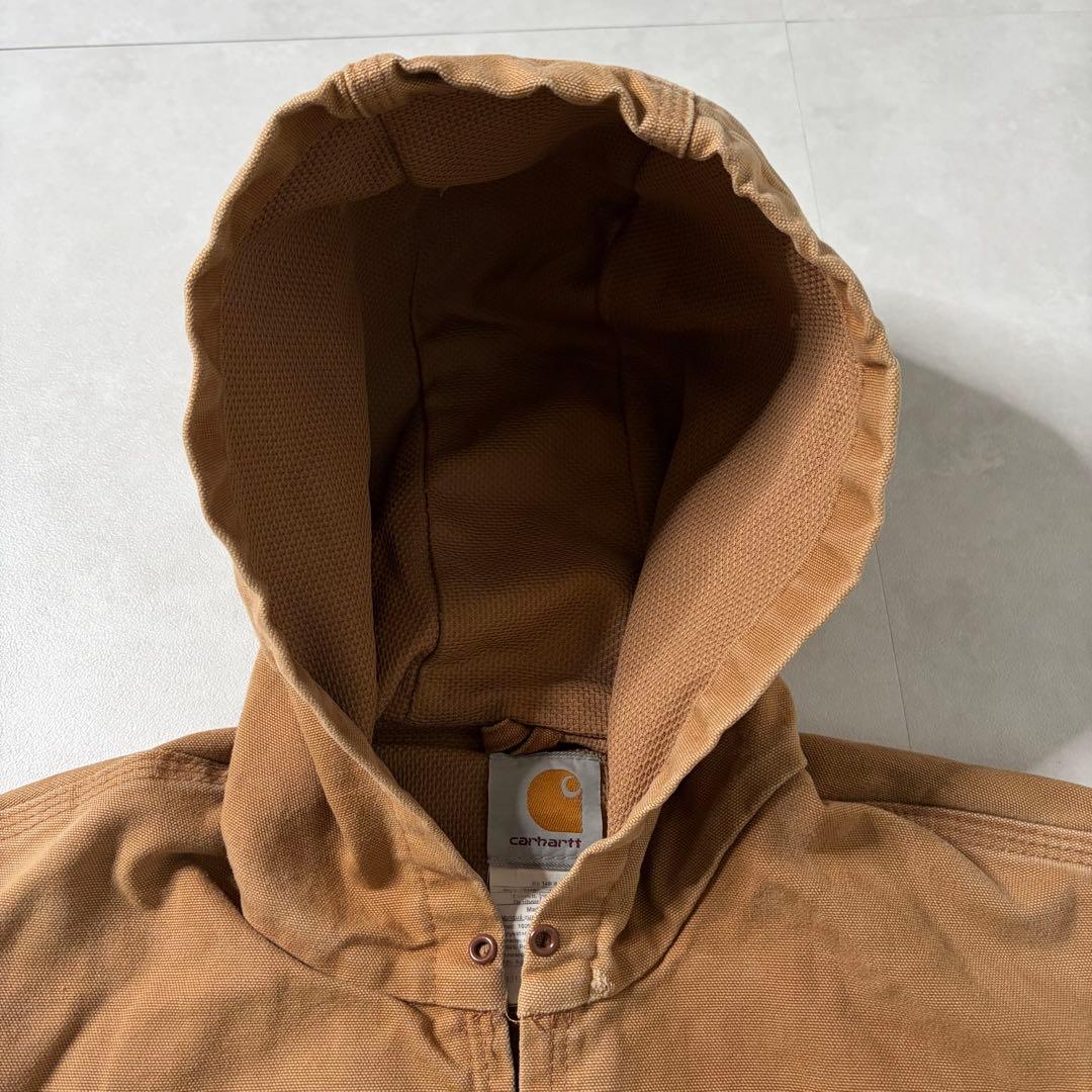 USA製 Carhartt アクティブジャケット 90s ブラウン キャメル L