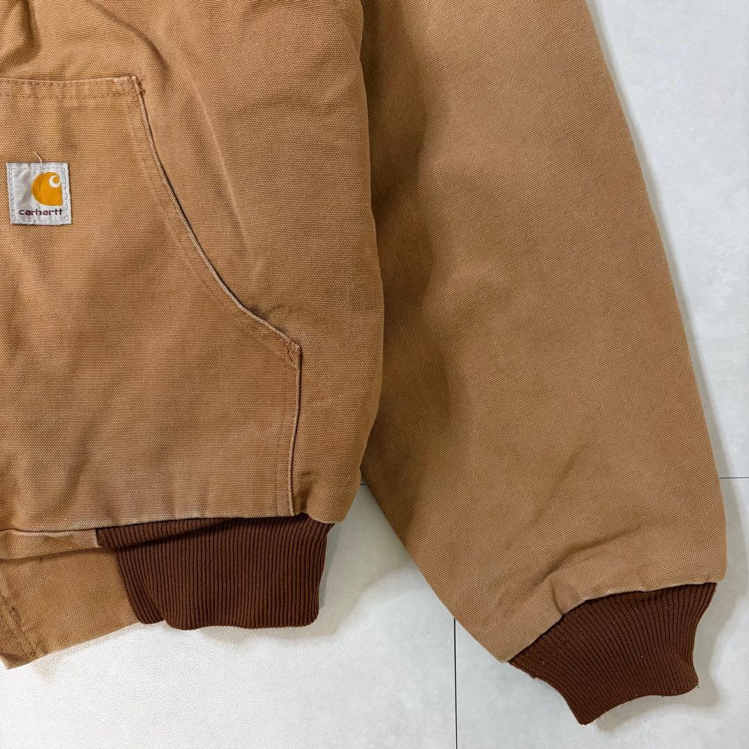 USA製 Carhartt アクティブジャケット 90s ブラウン キャメル L