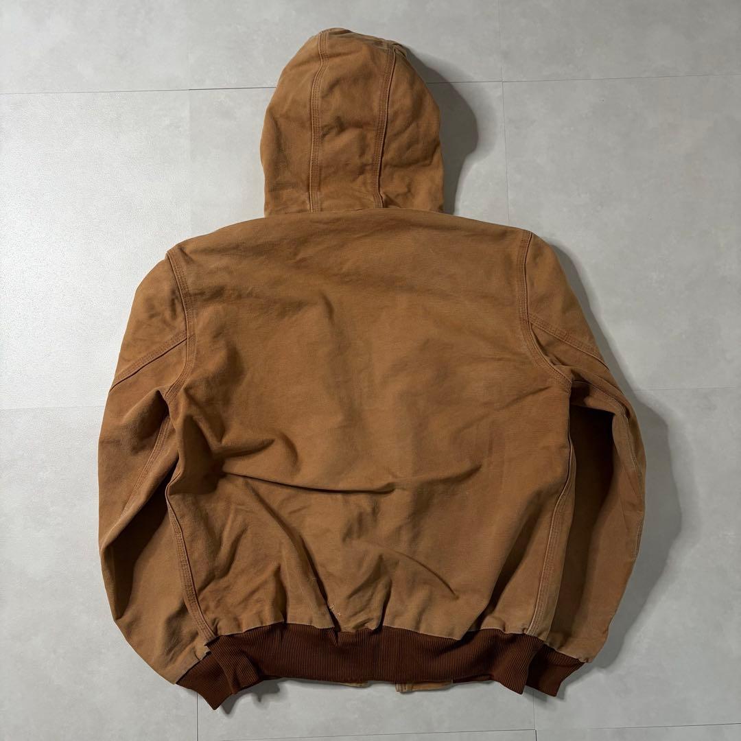USA製 Carhartt アクティブジャケット 90s ブラウン キャメル L