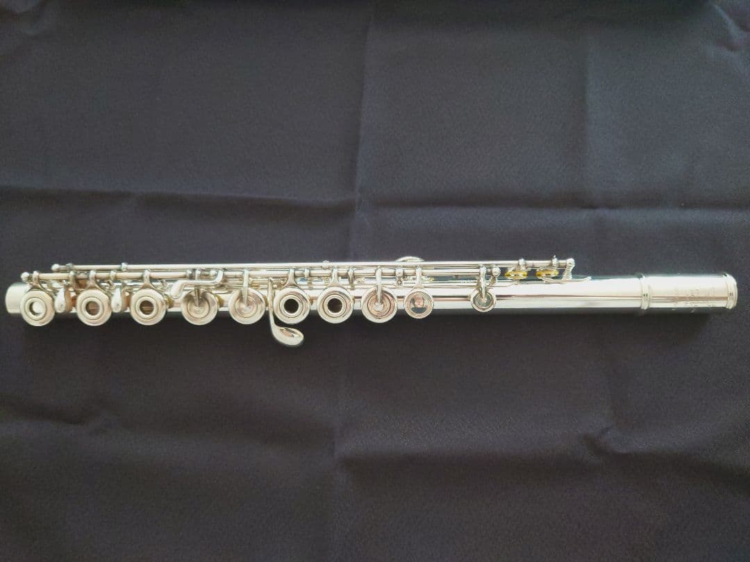 三響　SANKYO フルート シルバーソニック　Ｈ足部管　リングキイ