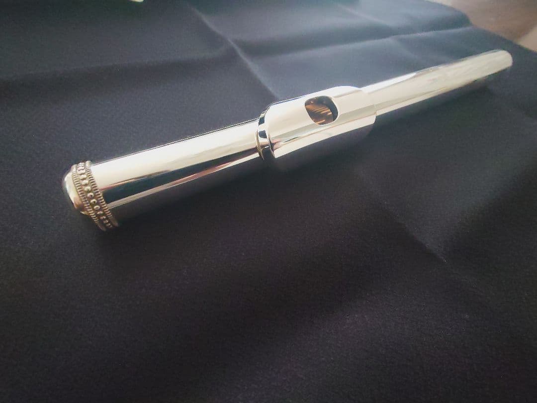 三響　SANKYO フルート シルバーソニック　Ｈ足部管　リングキイ