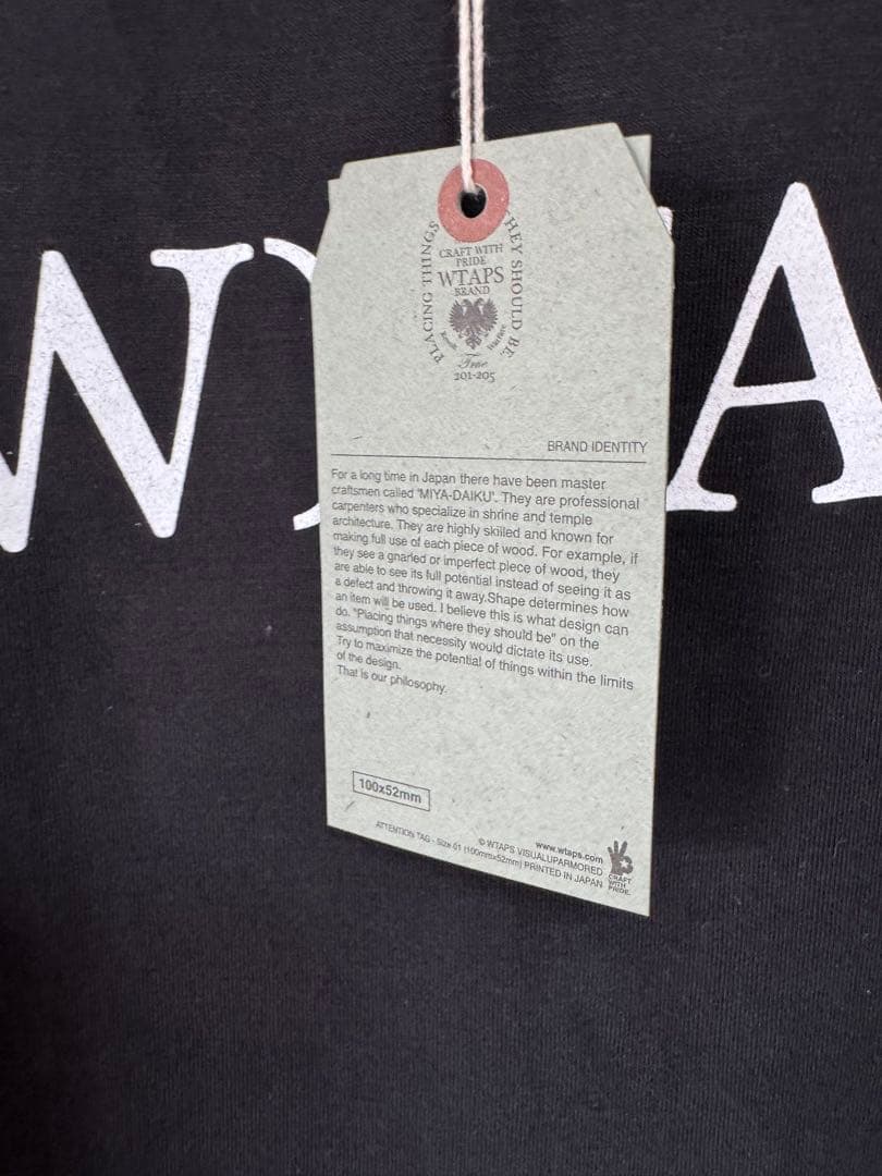 2枚セット【新品未使用品 デッドストック】 WTAPS BRACKET TEE