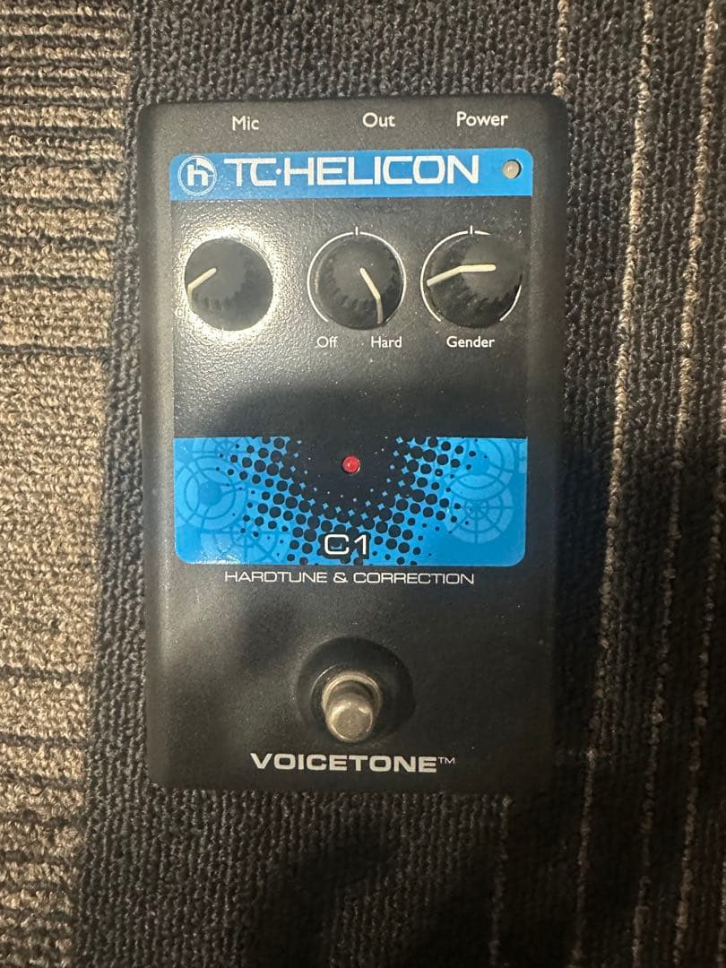 配信機器・PA機器・レコーディング機器 TC-HELICON C1 VOICETONE