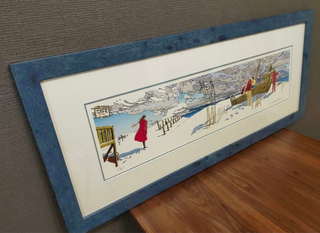 TUBE CDジャケット⭐︎コラボ作品 【わたせせいぞう絵画】遥かなる僕たちの海