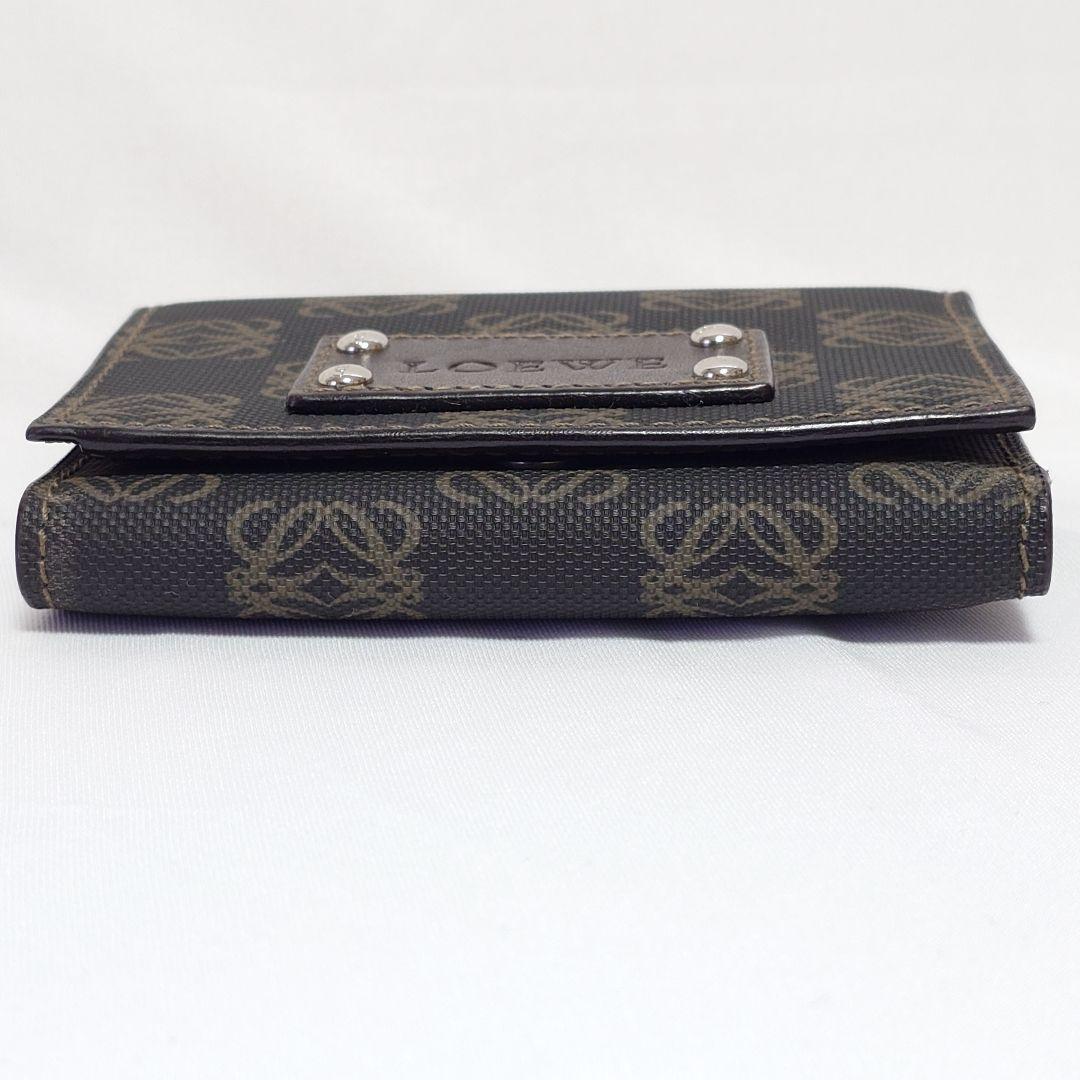 未使用 ロエベ LOEWE 財布 アナグラム コンパクト ミニ ヴィンテージ