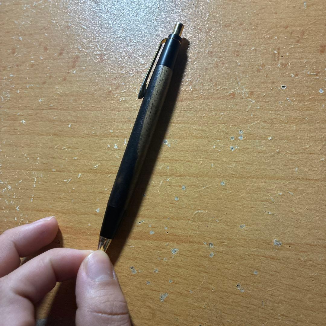 野原工芸　黒柿　シャープペンシル