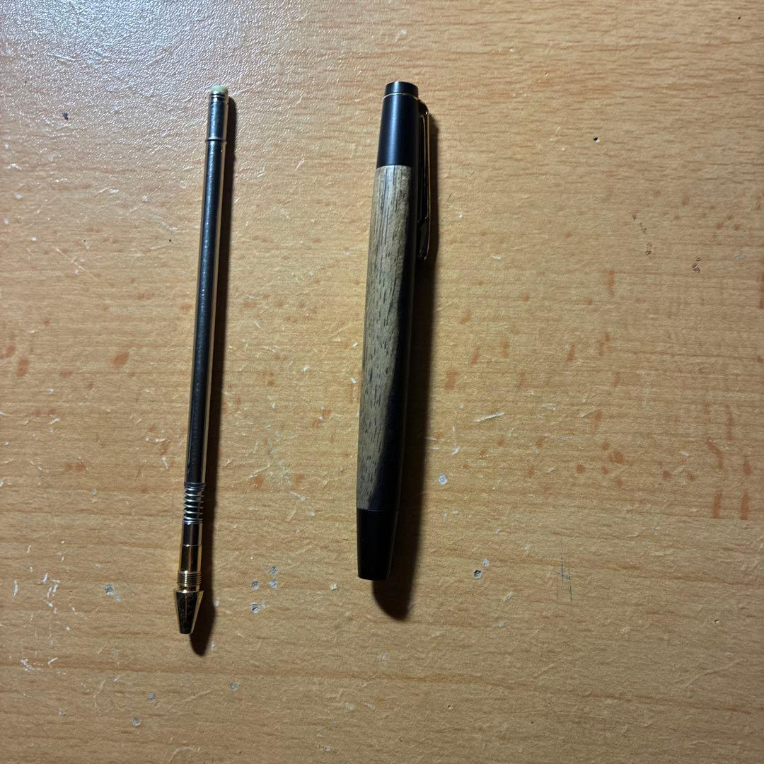 野原工芸　黒柿　シャープペンシル
