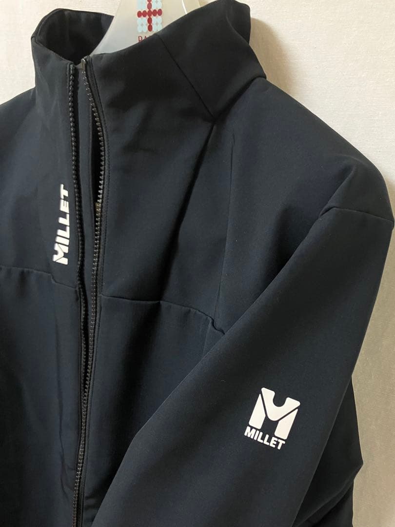 極美品ミレー MILLET 防風ソフトシェル　セネカシールドジャケット L JP