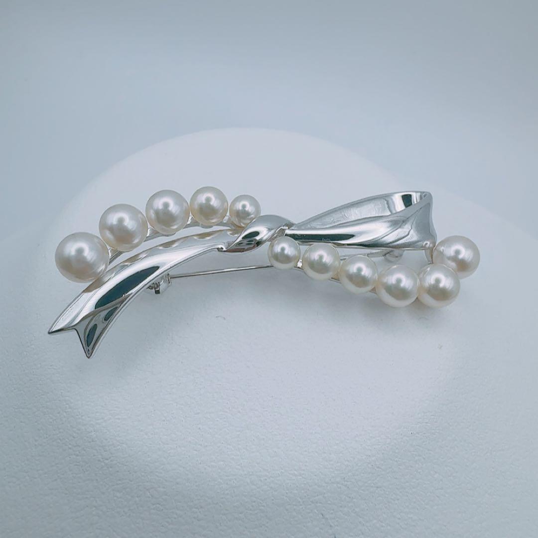 ミキモト　アコヤパールブローチ